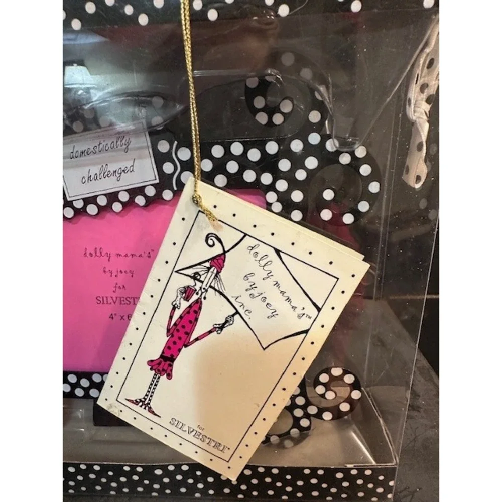 Dolly Mamas by‎ Joey for Silvestri Domestically Challenged 4x6 Picture Frame NIB